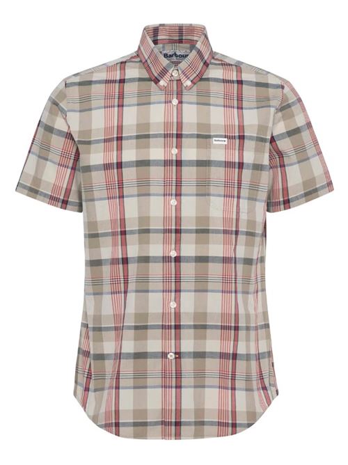 Hillway shirt whashed stone BARBOUR | MSH5093 MSH.OL31